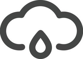 Cloud icon symbol vector image. Illustration of the hosting storage design image