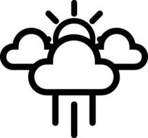 Cloud icon symbol vector image. Illustration of the hosting storage design image