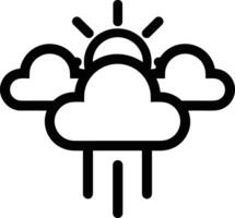 Cloud icon symbol vector image. Illustration of the hosting storage design image