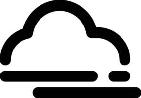 Cloud icon symbol vector image. Illustration of the hosting storage design image