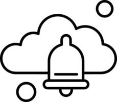 Cloud icon symbol vector image. Illustration of the hosting storage design image