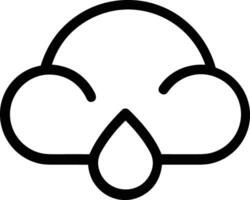 Cloud icon symbol vector image. Illustration of the hosting storage design image