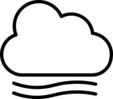 Cloud icon symbol vector image. Illustration of the hosting storage design image