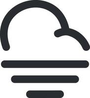 Cloud icon symbol vector image. Illustration of the hosting storage design image