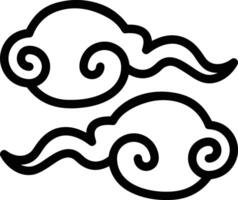 Cloud icon symbol vector image. Illustration of the hosting storage design image