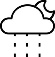 Cloud icon symbol vector image. Illustration of the hosting storage design image