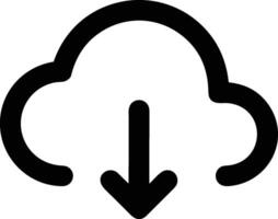 Cloud icon symbol vector image. Illustration of the hosting storage design image