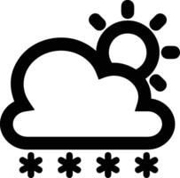 Cloud icon symbol vector image. Illustration of the hosting storage design image