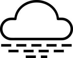 Cloud icon symbol vector image. Illustration of the hosting storage design image