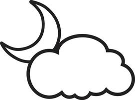 Cloud icon symbol vector image. Illustration of the hosting storage design image