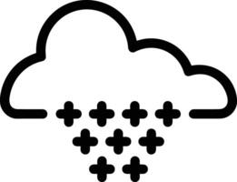 Cloud icon symbol vector image. Illustration of the hosting storage design image