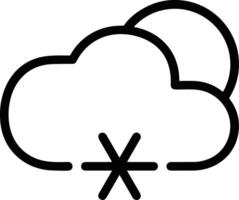 Cloud icon symbol vector image. Illustration of the hosting storage design image