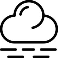 Cloud icon symbol vector image. Illustration of the hosting storage design image