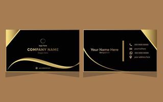 Business Card Design vector