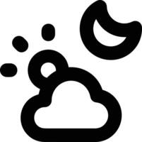 Cloud icon symbol vector image. Illustration of the hosting storage design image