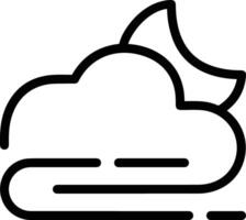 Cloud icon symbol vector image. Illustration of the hosting storage design image