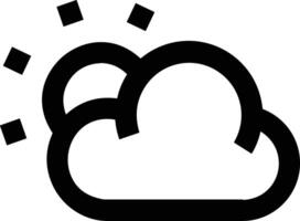 nube icono símbolo vector imagen. ilustración de el hospedaje almacenamiento diseño imagen