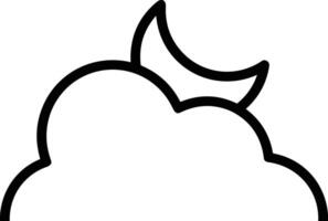 Cloud icon symbol vector image. Illustration of the hosting storage design image