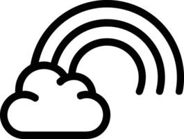 Cloud icon symbol vector image. Illustration of the hosting storage design image