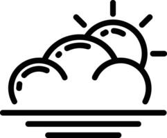 Cloud icon symbol vector image. Illustration of the hosting storage design image