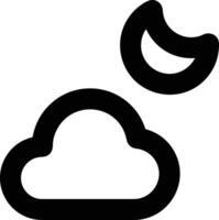 Cloud icon symbol vector image. Illustration of the hosting storage design image