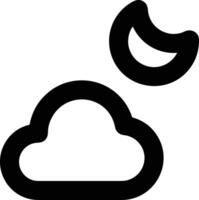 Cloud icon symbol vector image. Illustration of the hosting storage design image