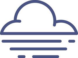 Cloud icon symbol vector image. Illustration of the hosting storage design image