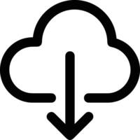 Cloud icon symbol vector image. Illustration of the hosting storage design image