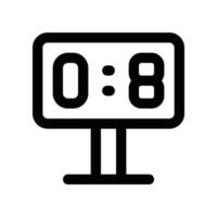 scoreboard icon. vector line icon for your website, mobile, presentation, and logo design.