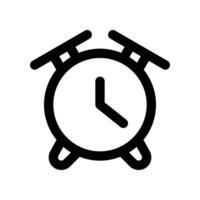 clock icon. vector line icon for your website, mobile, presentation, and logo design.