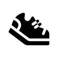 running shoe icon. vector glyph icon for your website, mobile, presentation, and logo design.