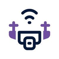 drone icon. vector dual tone icon for your website, mobile, presentation, and logo design.