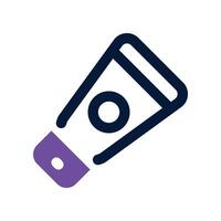 sun cream icon. vector dual tone icon for your website, mobile, presentation, and logo design.