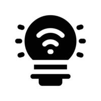 idea icon. vector glyph icon for your website, mobile, presentation, and logo design.