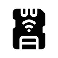 memory icon. vector glyph icon for your website, mobile, presentation, and logo design.