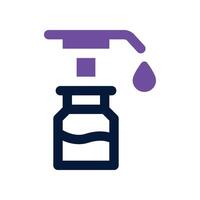 soap icon. vector dual tone icon for your website, mobile, presentation, and logo design.