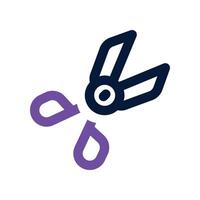 scissor icon. vector dual tone icon for your website, mobile, presentation, and logo design.