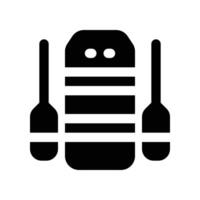 rafting icon. vector glyph icon for your website, mobile, presentation, and logo design.