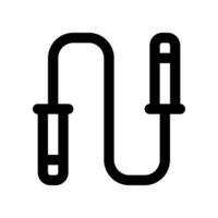 jumping rope icon. vector line icon for your website, mobile, presentation, and logo design.