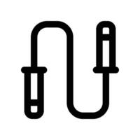 jumping rope icon. vector line icon for your website, mobile, presentation, and logo design.