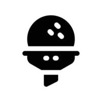 golf ball icon. vector glyph icon for your website, mobile, presentation, and logo design.