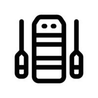 rafting icon. vector line icon for your website, mobile, presentation, and logo design.