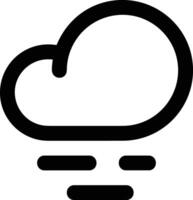 Cloud icon symbol vector image. Illustration of the hosting storage design image