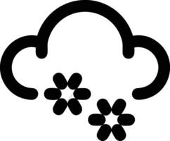 Cloud icon symbol vector image. Illustration of the hosting storage design image