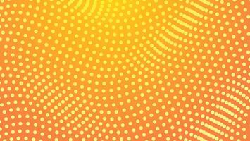 abstract orange background with flow dots pattern for modern graphic design decoration vector