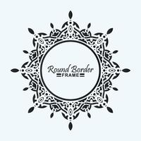 decorative ornament frame background vector