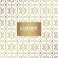 Gold Lines Ornament Geometric Seamless Pattern vector