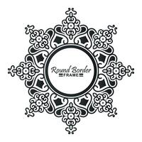 decorative ornament frame background vector