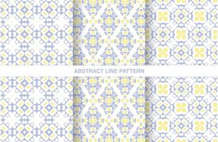 pastel color seamless pattern collection vector