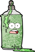 cartoon spray paint can png